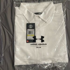 Under armour button up dress shirt.